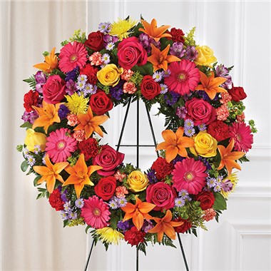 Serene Blessings&trade; Bright Standing Wreath