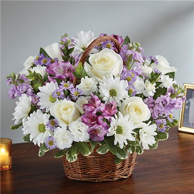 Peace, Prayers & Blessings&trade; Lavender & White